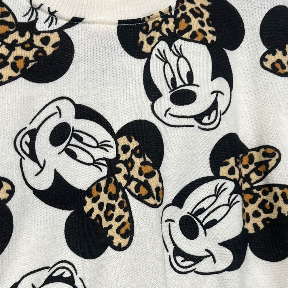Disney Black and Cream Minnie Mouse 0/3 Months Baby Girls set - Picture 6 of 7